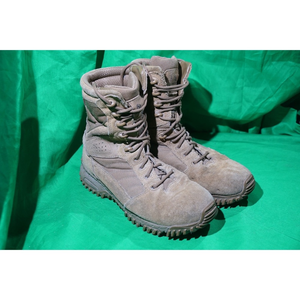 Altama Mens Brown Foxhound SR 8" Soft Toe Safety Work Boots Size US 8.5